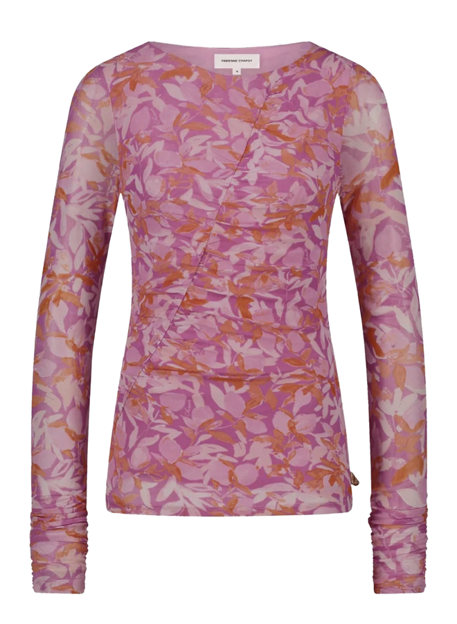 Kasia Top Pink Glow/ Tangerine Fabienne Chapot