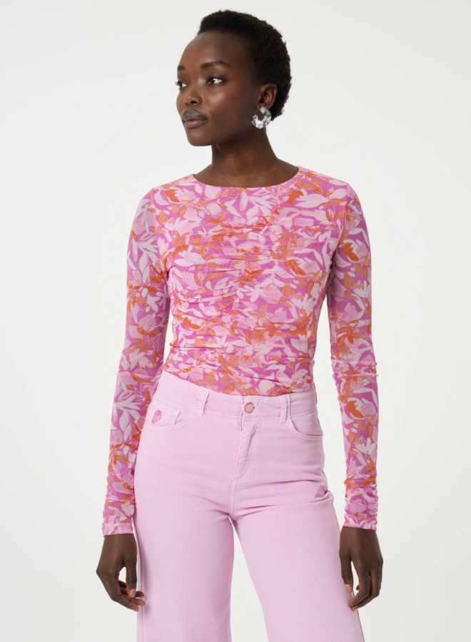 Kasia Top Pink Glow/ Tangerine Fabienne Chapot