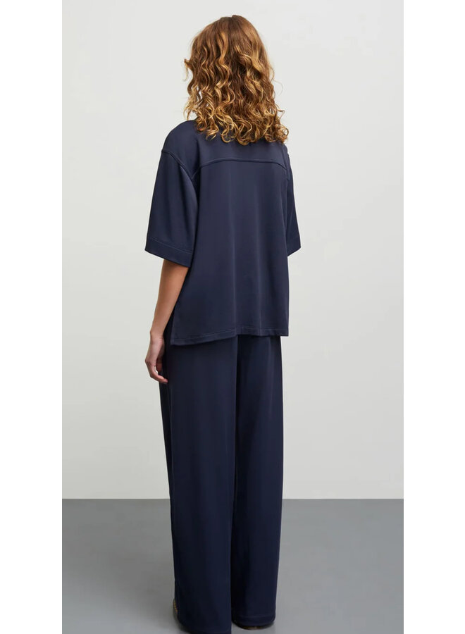 Shiny Jersey Lotti Pants Parisian Night Mads Norgaard