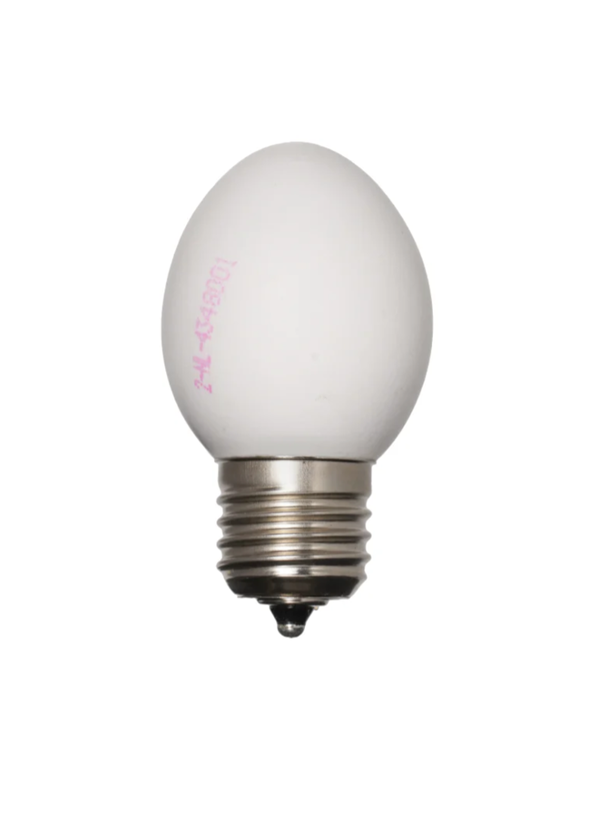 Egg lamp white