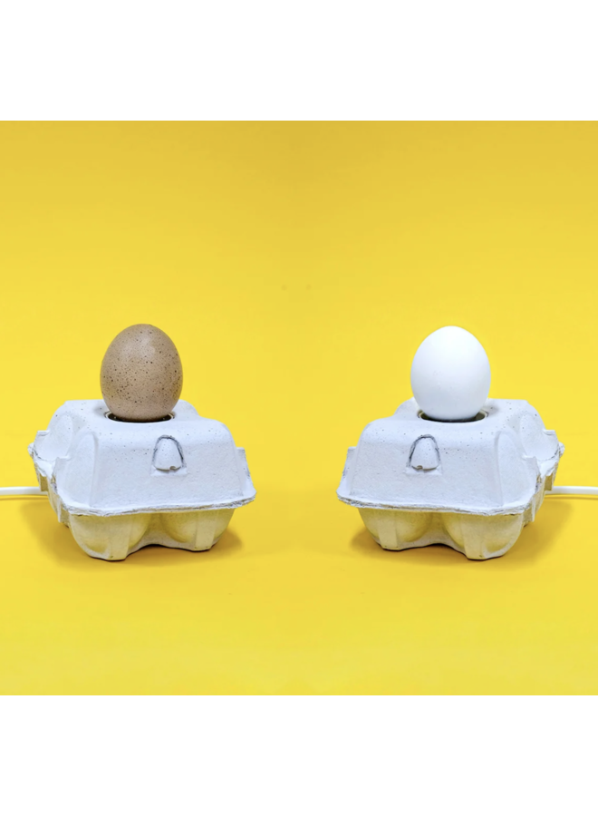 Egg lamp white