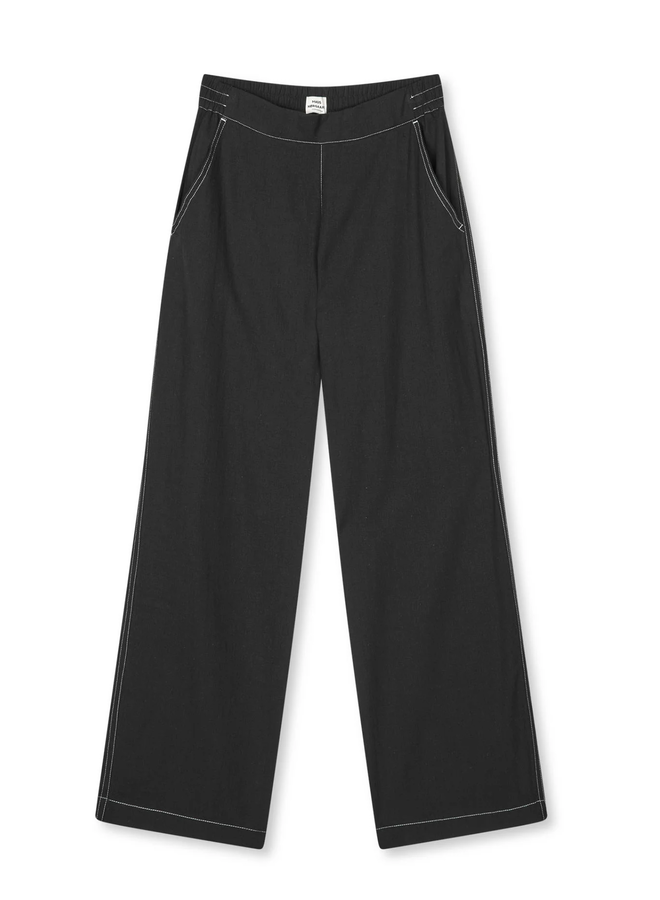 Colin Tonya Pants Black Mads Nørgaard SALE