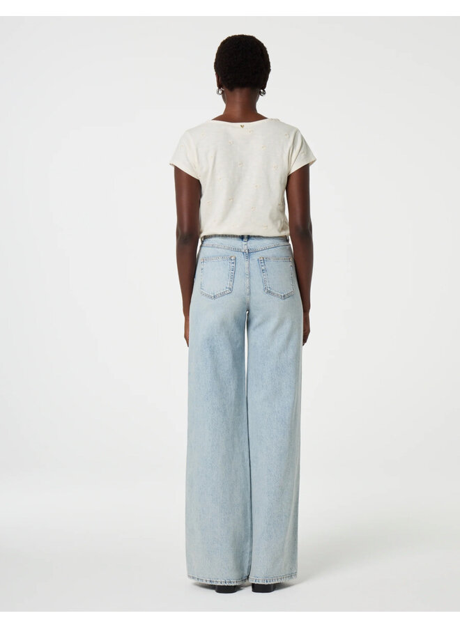 Fabienne Chapot Phil Round T-Shirt Cosy White Uni SALE