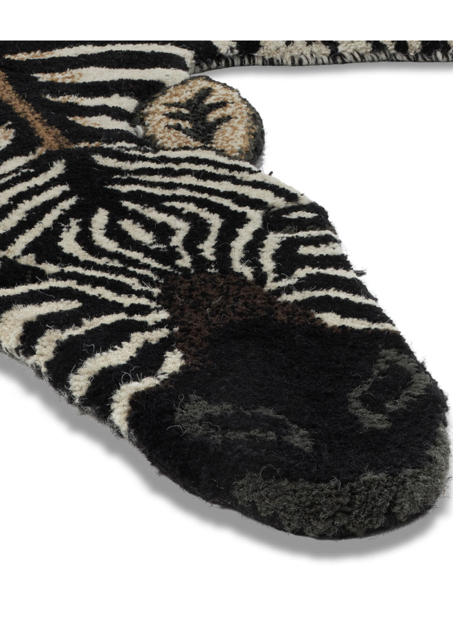 Doing Goods Stripey Zebra Rug Large