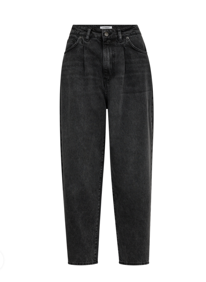 VikaCC Pleat LL Jeans Black  Co'Couture