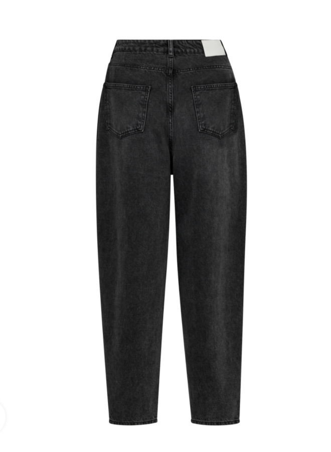 VikaCC Pleat LL Jeans Black  Co'Couture