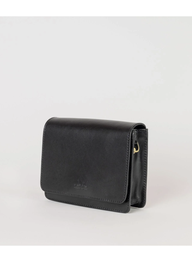 Audrey Mini Black Classic Leather Bag O My Bag