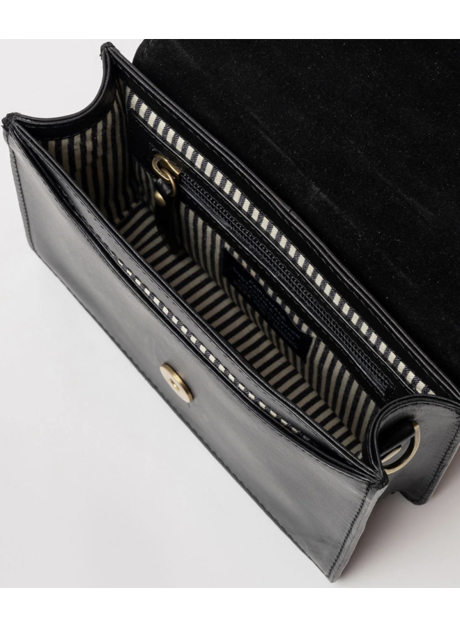 Audrey Mini Black Classic Leather Bag O My Bag