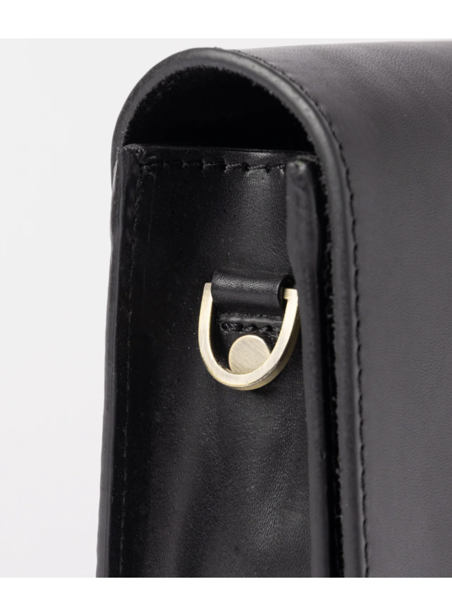 Audrey Mini Black Classic Leather Bag O My Bag