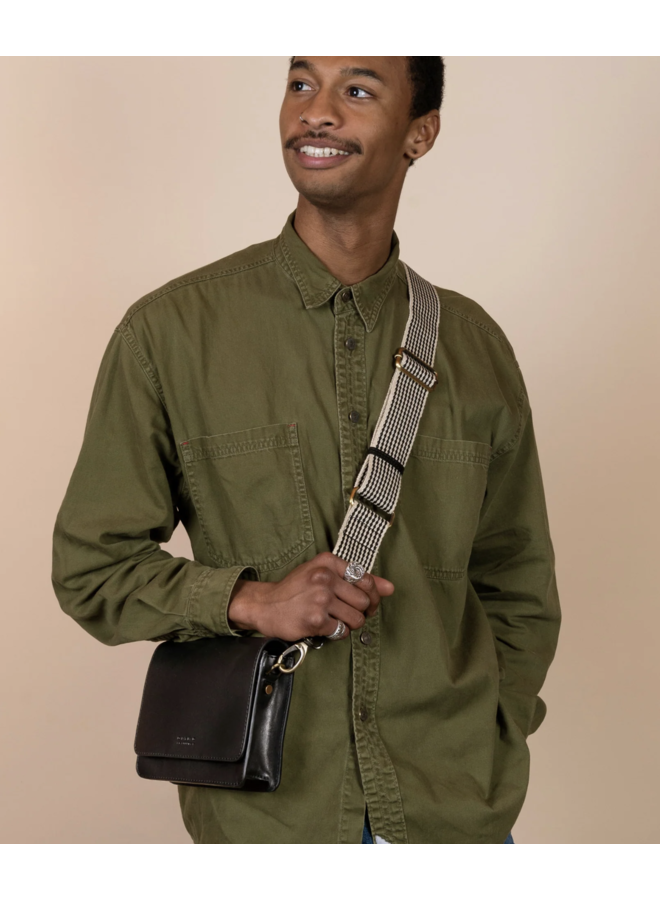 Audrey Mini Black Classic Leather Bag O My Bag