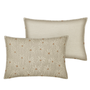 Cushion Laura Sand & Ecru (60x40cm, piping) (Indoor filling) Palais Sustainable Luxury