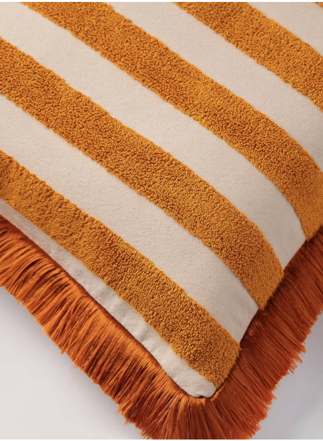 Cushion Jackie Rust & Sand (Filling included) Palais Sustainable Luxury