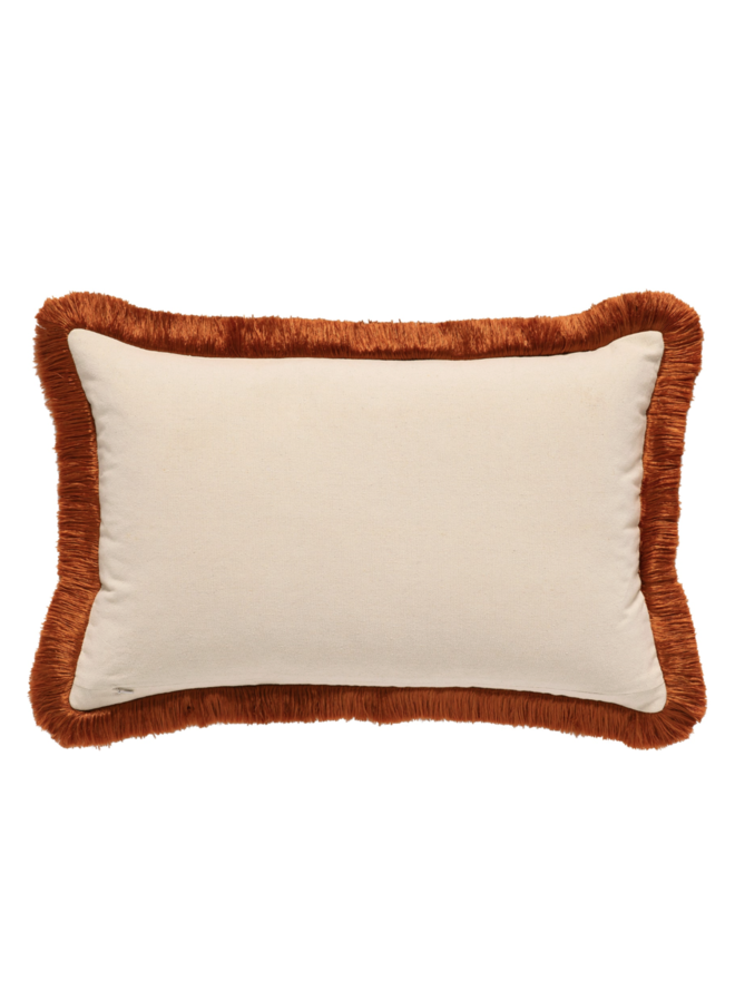 Cushion Jackie Rust & Sand (Filling included) Palais Sustainable Luxury