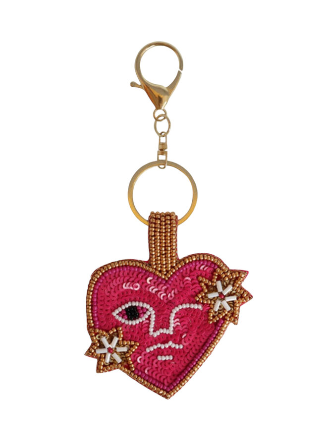 ATLITW Beaded Keychain