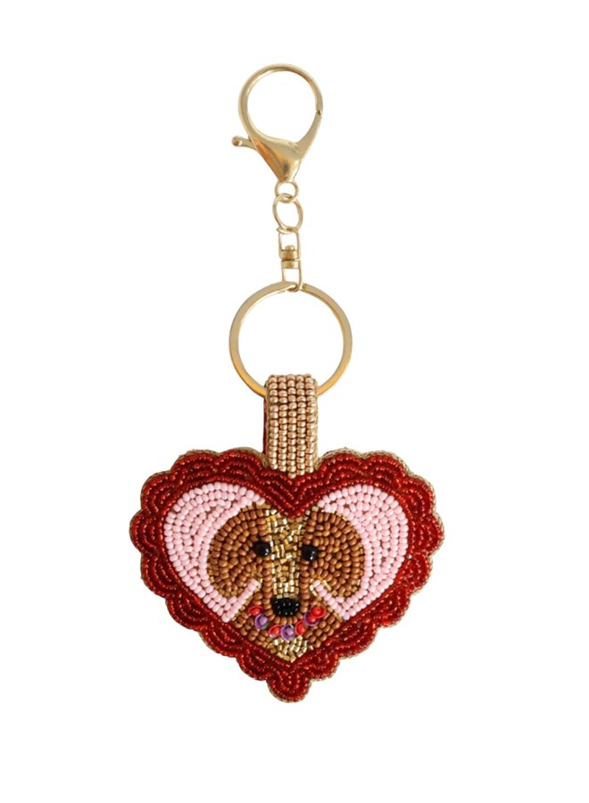 ATLITW Beaded Keychain