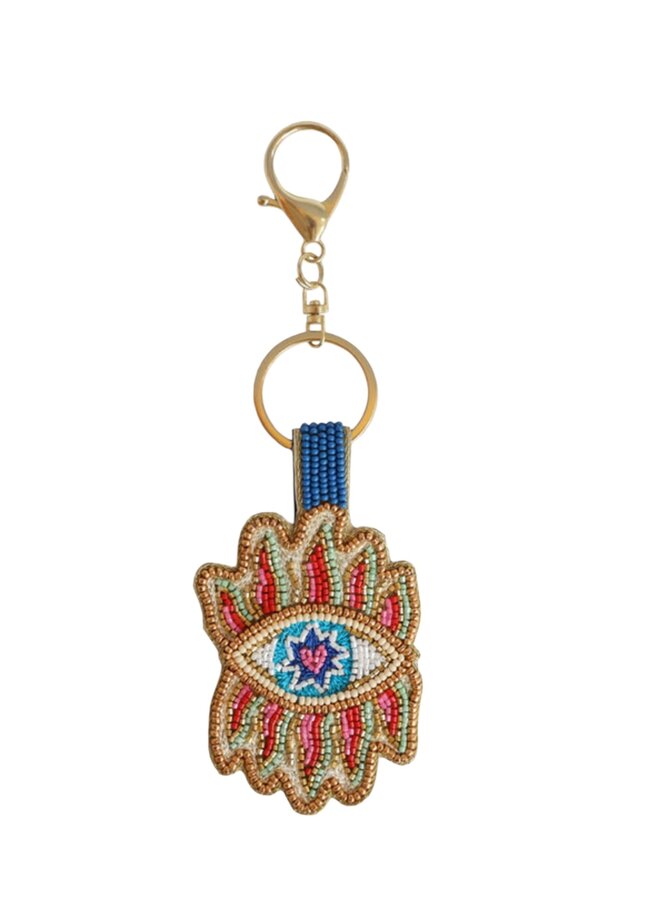 ATLITW Beaded Keychain