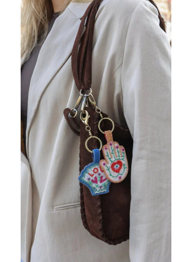 ATLITW Beaded Keychain