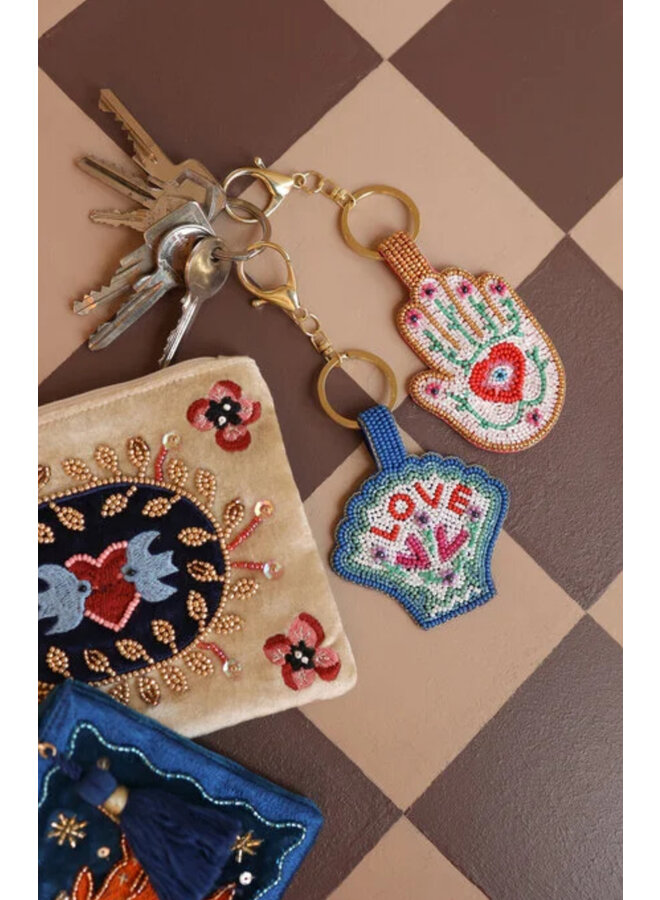 ATLITW Beaded Keychain