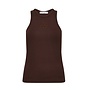 Co'Couture Sahara Embroidery Tank Top Mocca