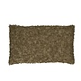ZAZOU - kussen - bouclé / wol - L 50 x W 30 Khaki- Pomax