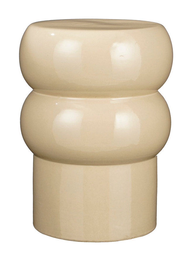 Vendi bijzettafel creme 44x32