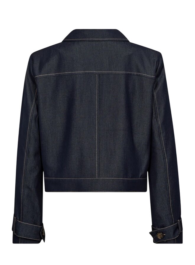 TerryCC Denim Jacket Dark Denim Co' Couture