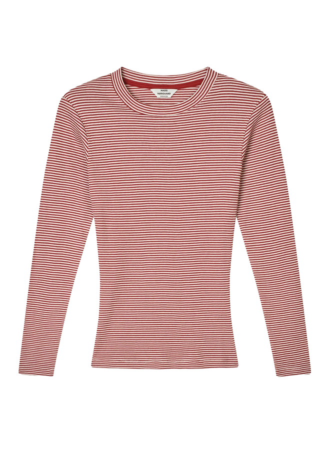 2x2 Cotton Stripe Tuba Tee LS Winery/ Vanilla Ice Mad Norgaard