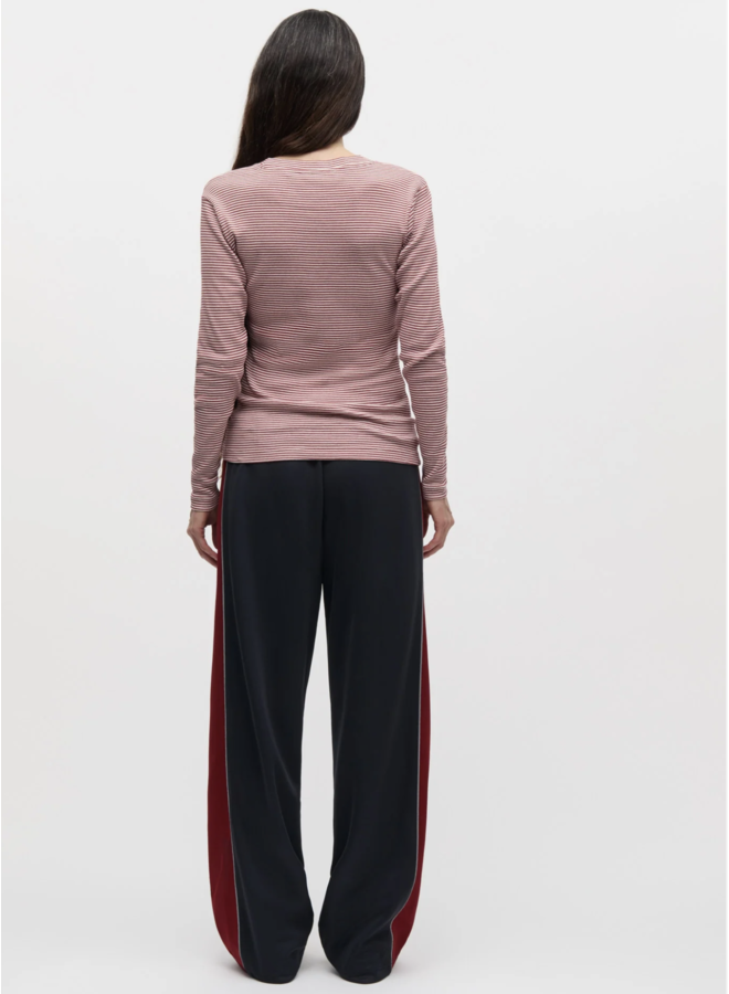 2x2 Cotton Stripe Tuba Tee LS Winery/ Vanilla Ice Mad Norgaard