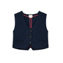 Waistcoat Franckie Herringbone Navy Dusk Chevron Louise Misha