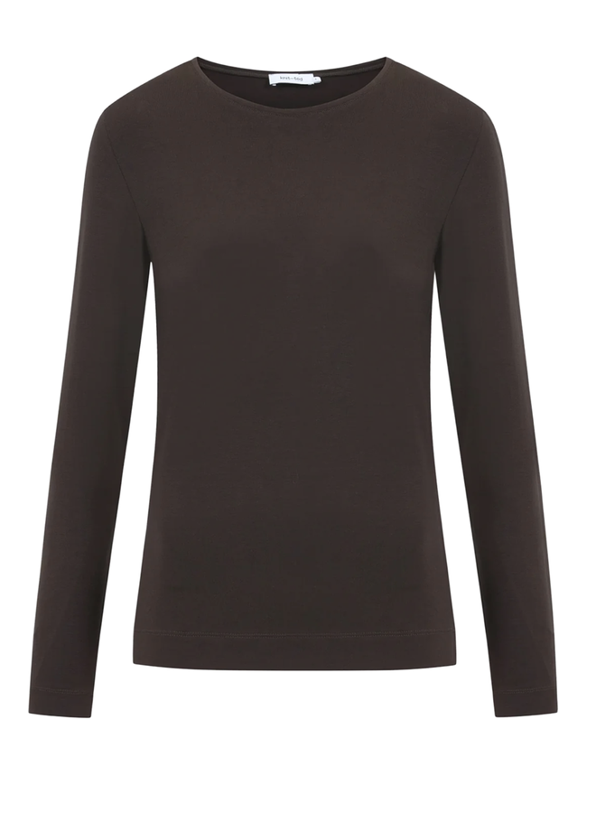 Zoe Top Choco Knit-ted