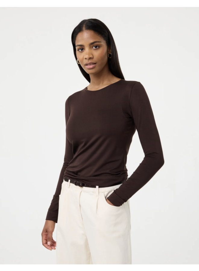 Zoe Top Choco Knit-ted