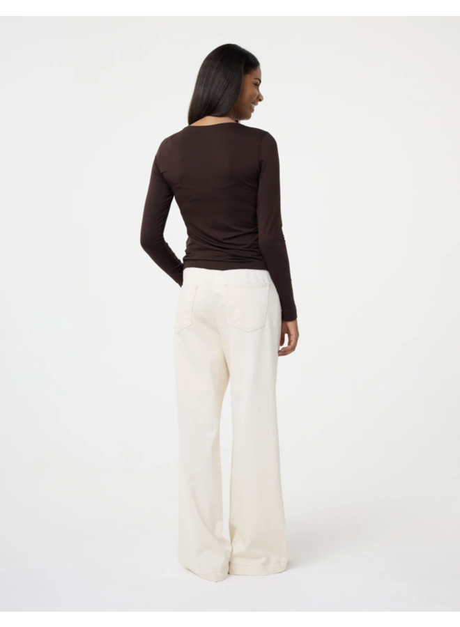 Zoe Top Choco Knit-ted