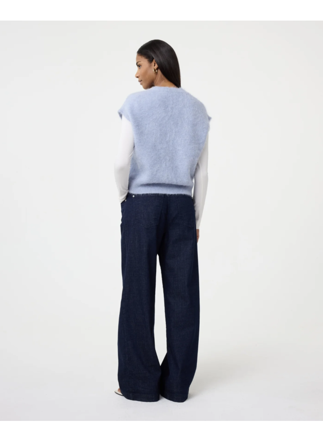 Constanze Cardigan Light Blue Knit-ted