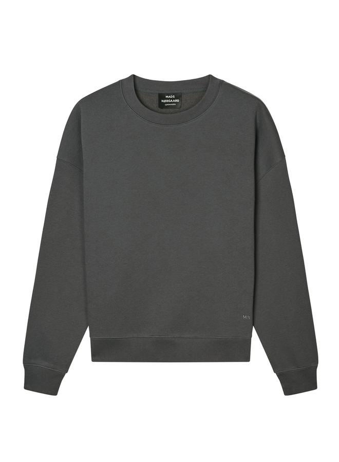 Mads Norgaard  Men Standard Luka Crew Sweat Asphalt