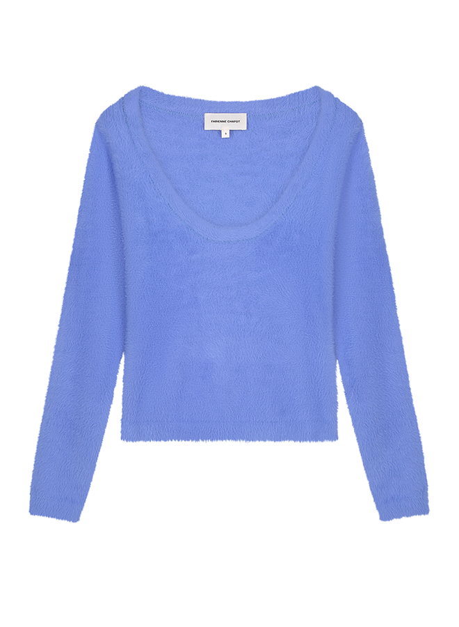 Kate Top French Blue Fabienne Chapot