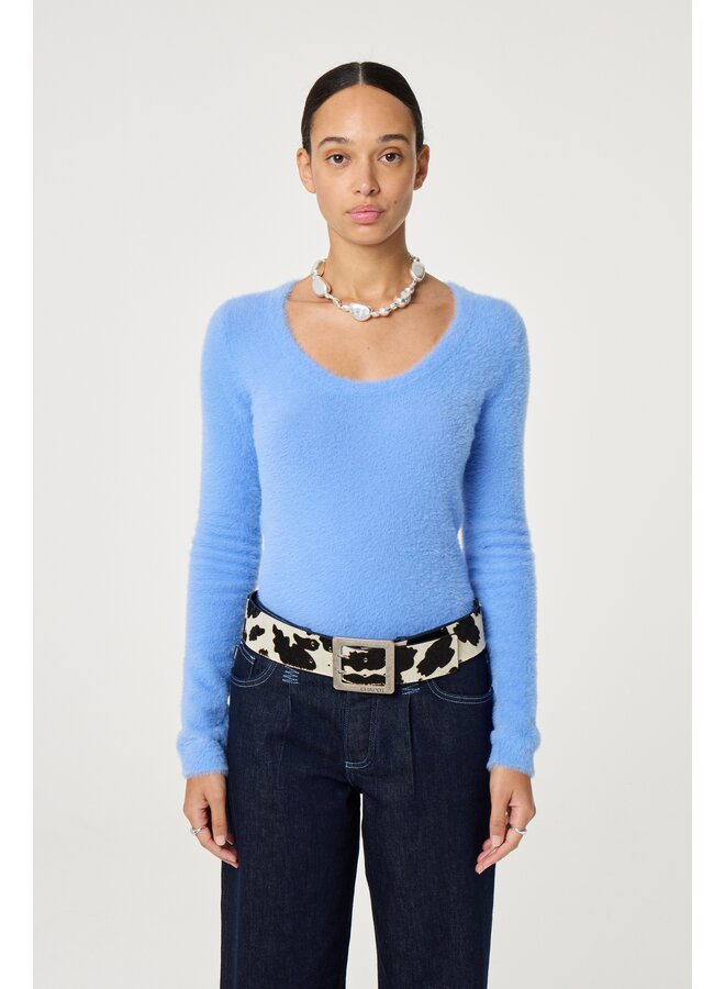 Kate Top French Blue Fabienne Chapot
