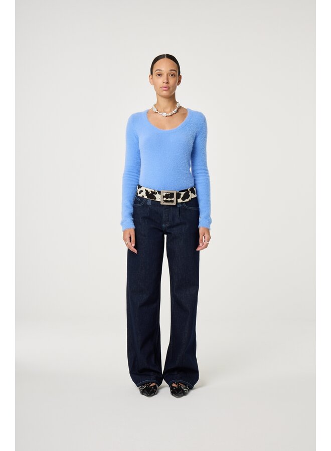 Kate Top French Blue Fabienne Chapot