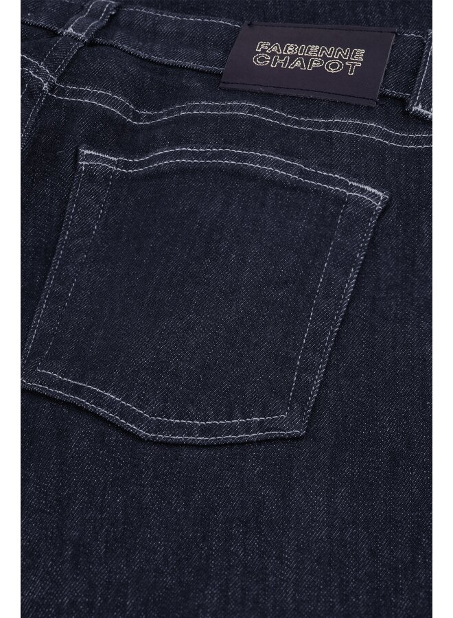 Vic Bootcut Jeans Dark Indigo Fabienne Chapot