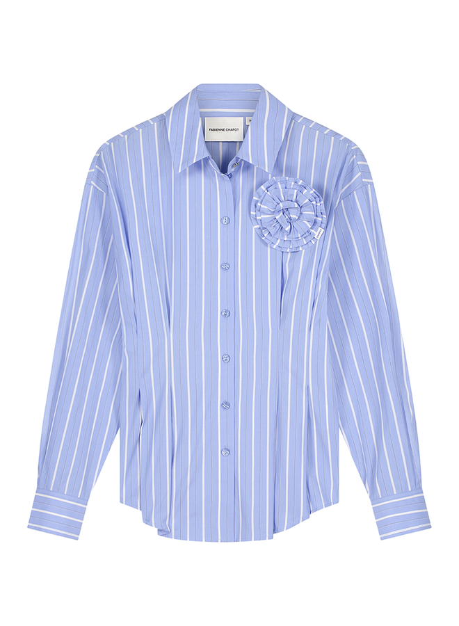 Irina Blouse French Blue Fabienne Chapot