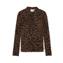 Kevis Blouse Burnt Sugar/Black Fabienne Chapot