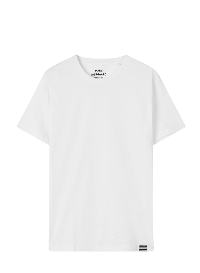 Mads Norgaard  Men Fine Jersey Thor Tee FAV White