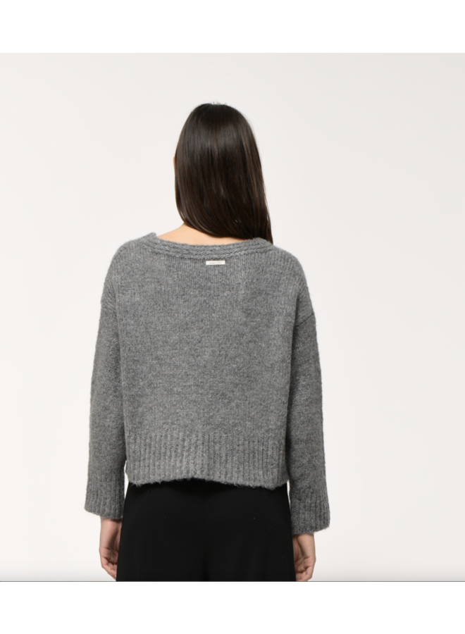 Humility Colom Pullover Middle Grey