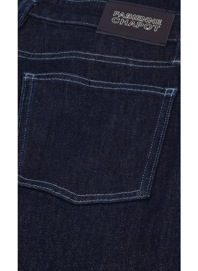 Fabienne Chapot Lucy Wide Leg Jeans Rinsed