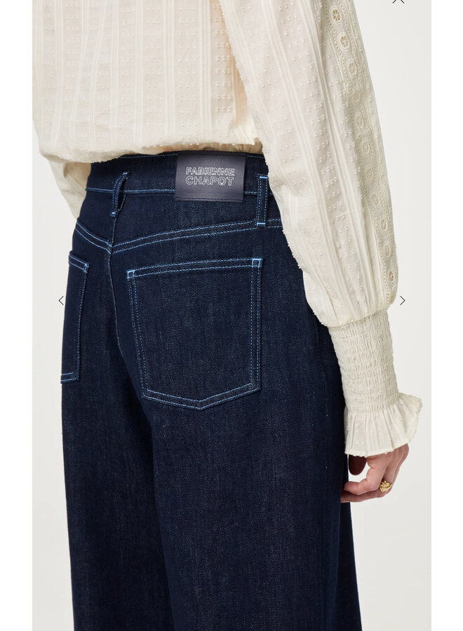 Fabienne Chapot Lucy Wide Leg Jeans Rinsed