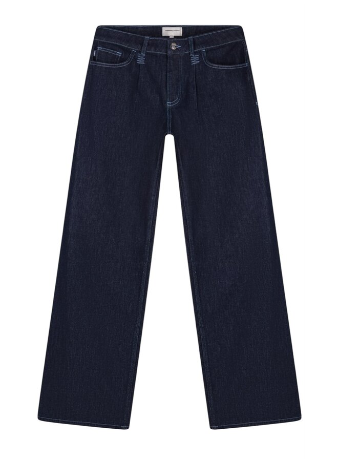 Fabienne Chapot Lucy Wide Leg Jeans Rinsed