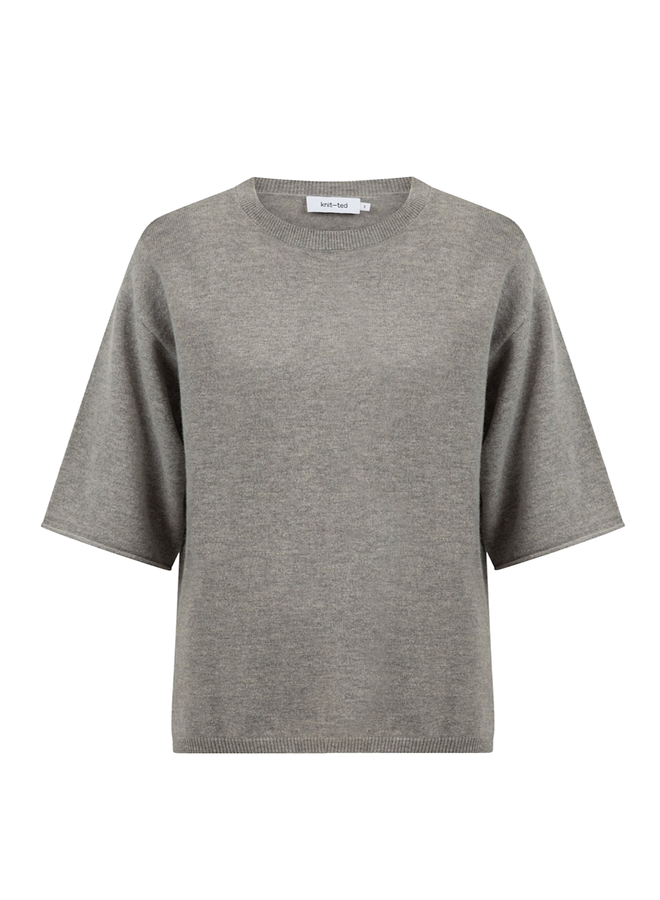 Knit-Ted Mer Tee Grey