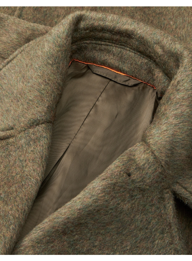 Mads Norgaard Hairy Wool Wilde Jacket Four Leaf Clover