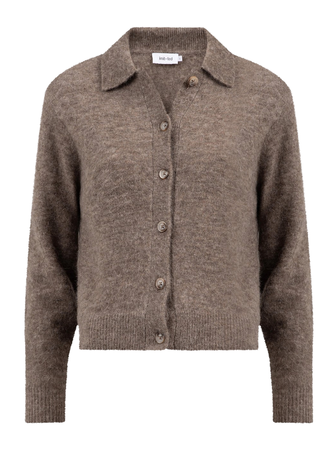 Knit-Ted Danny Cardigan Walnut