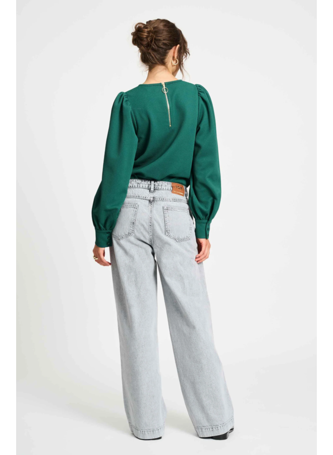 Pom Amsterdam JEANS Baggy Wide Leg Grey