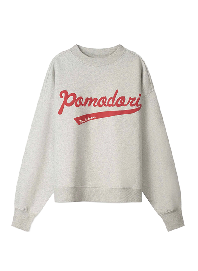 Pom Amsterdam SWEATER Pomedori Grey